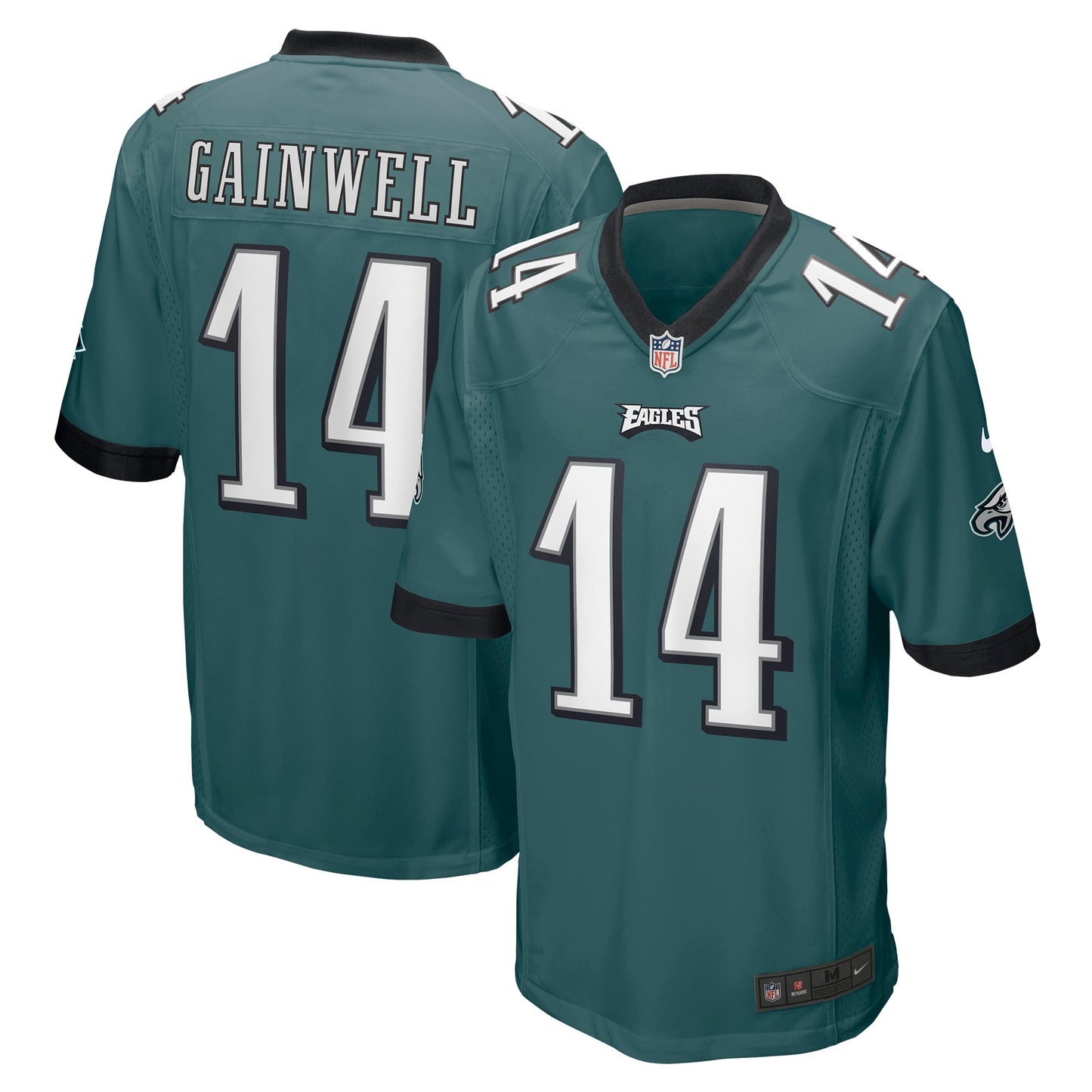 Kenneth Gainwell Philadelphia Eagles Nike Game Jersey - Midnight Green