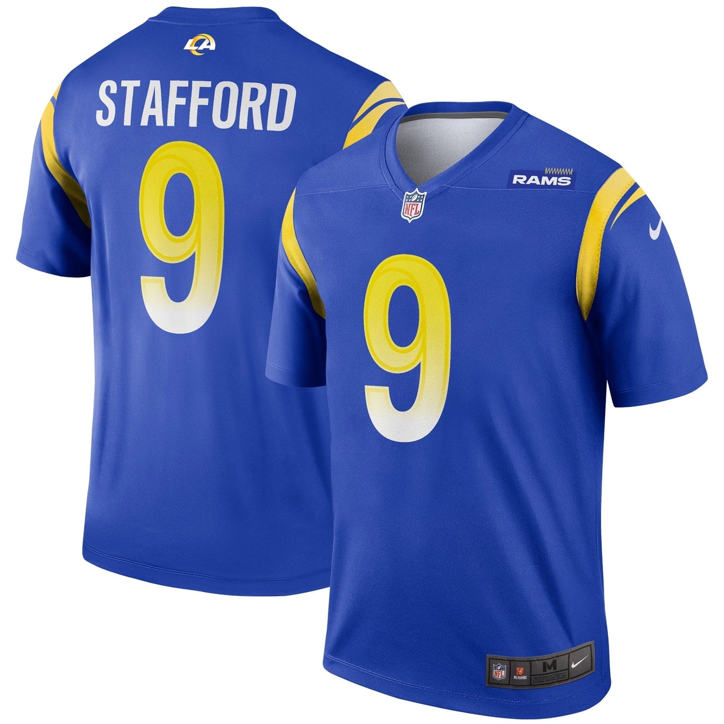 Men's Nike Matthew Stafford Royal Los Angeles Rams Legend Jersey