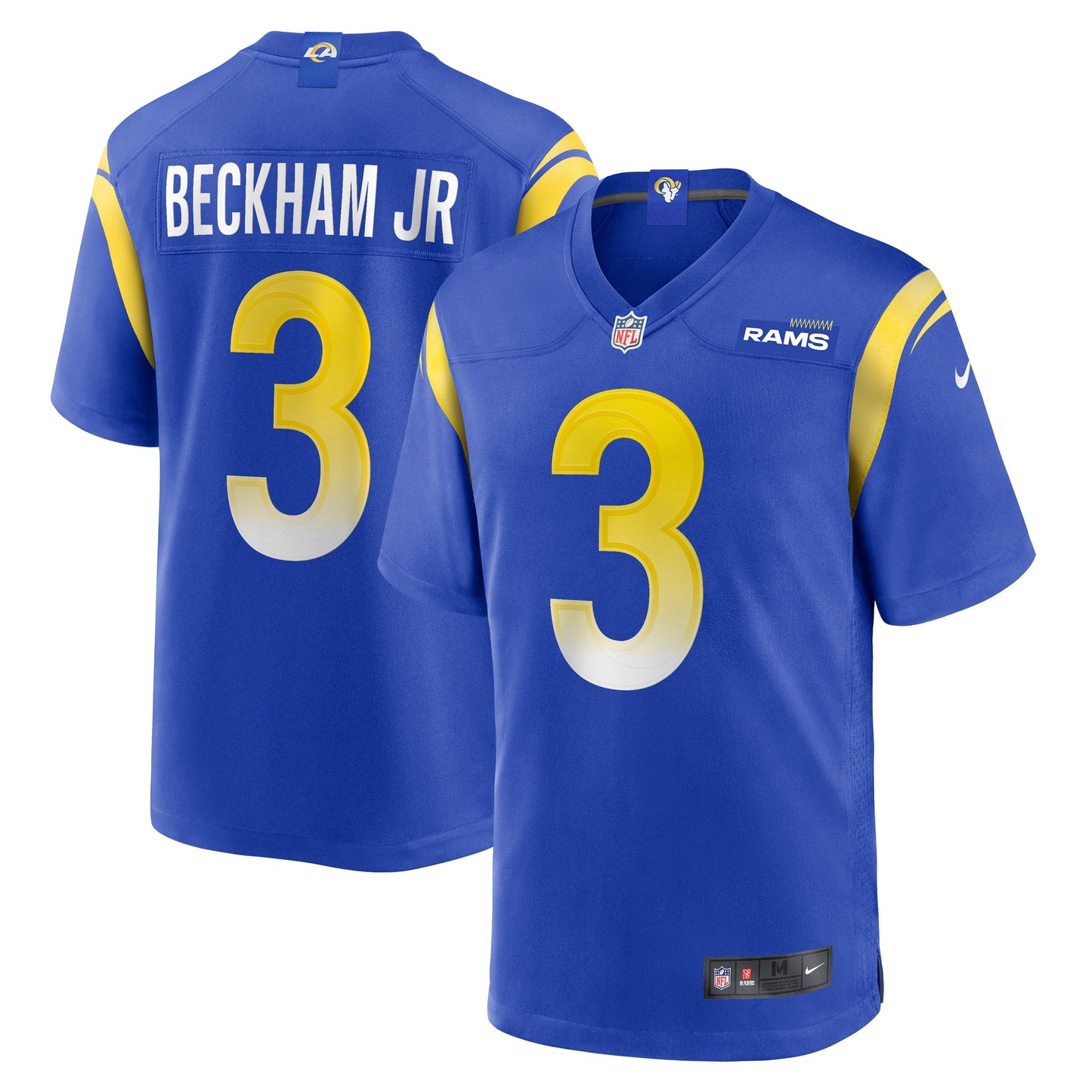 Odell Beckham Jr. Los Angeles Rams Nike Game Jersey - Royal